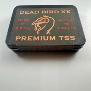 12 Gauge 3” 2-1/4oz #9’s @ 1100FPS