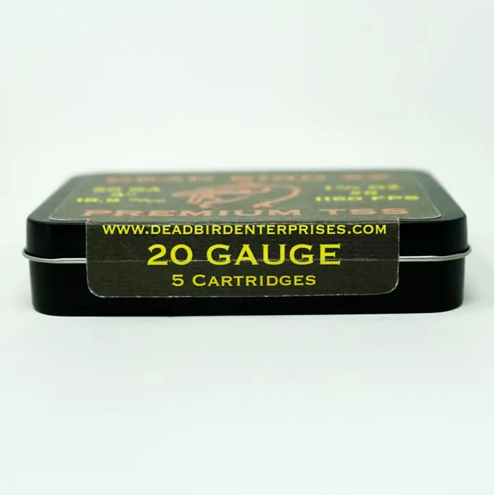 20 Gauge 3” 1-5/8oz #9’s @ 1150FPS