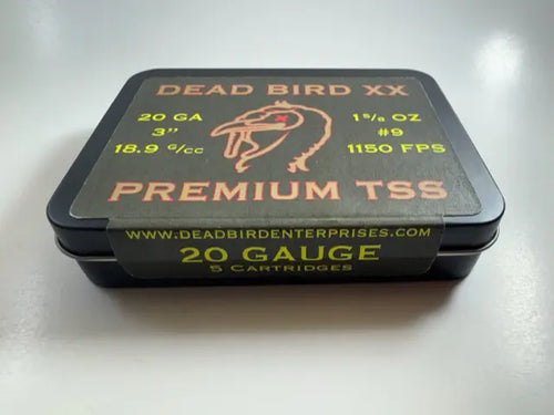 20 Gauge 3” 1-5/8oz #9’s @ 1150FPS
